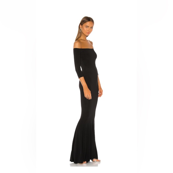 Norma Kamali Off the Shoulder Gown - Picture 2 of 3